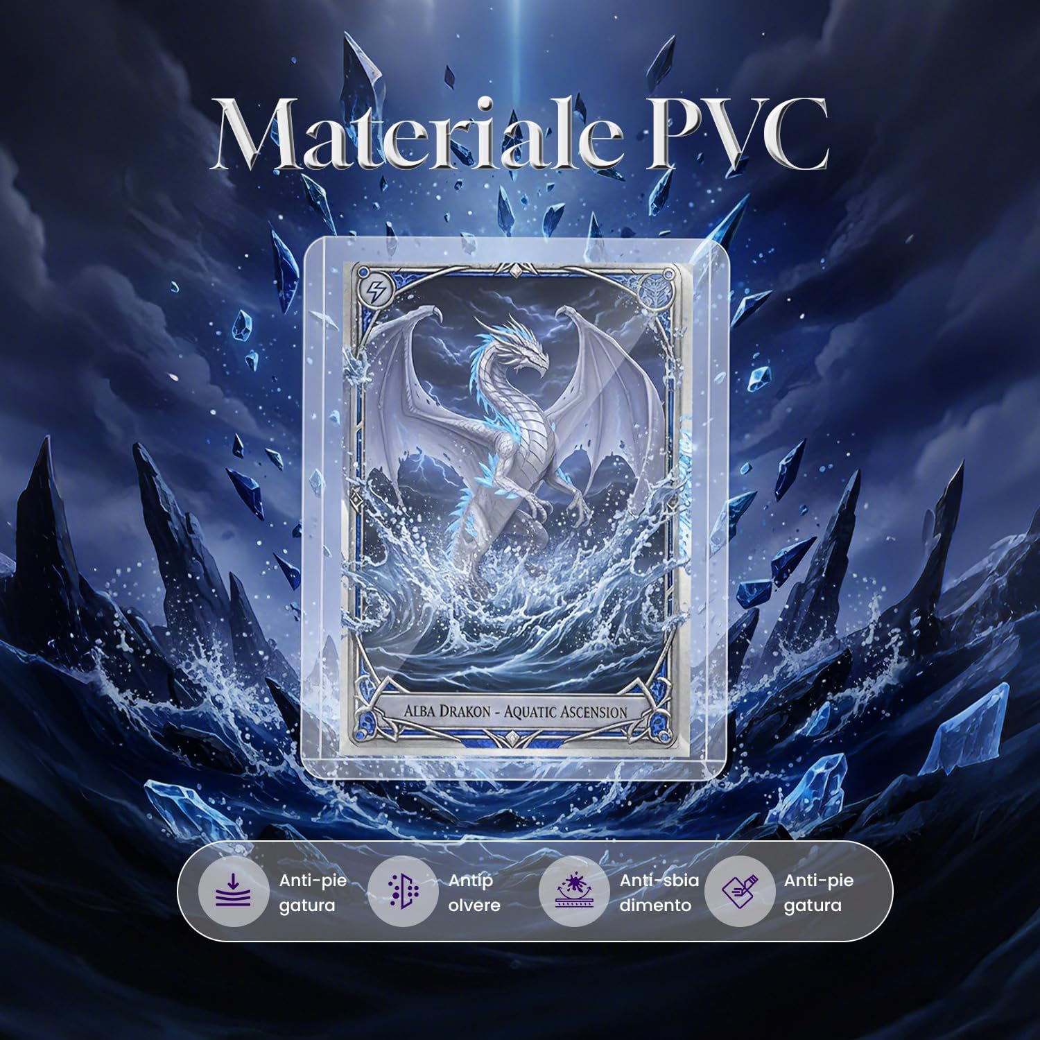 Thumbnail 3 de Tolesum 100 toploader 35pt 3x4" per carte collezionabili standard (Magic, YuGiOh)