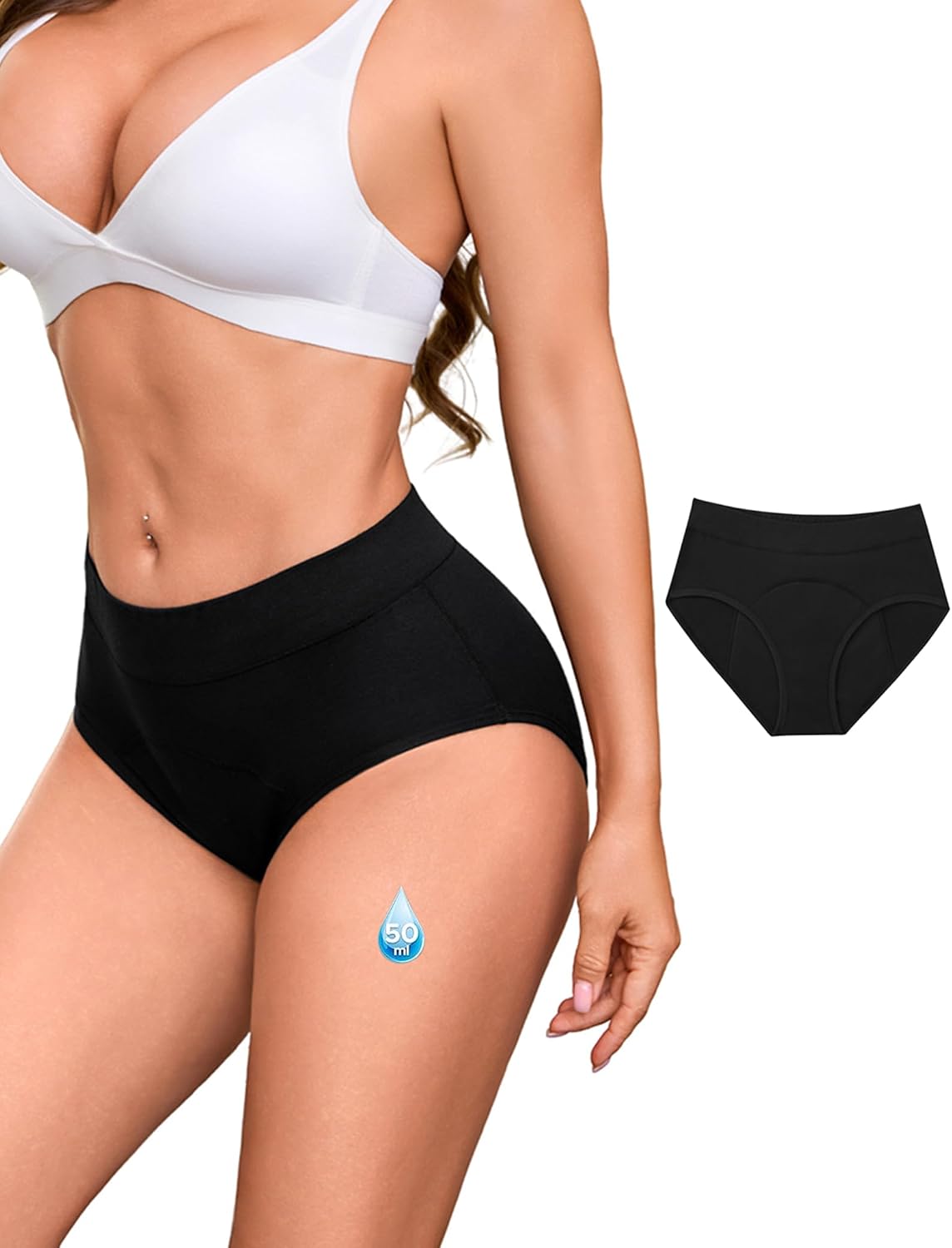 Thumbnail 6 de Briyat Bragas Menstruales Algodón 3 Piezas 50/100 ml