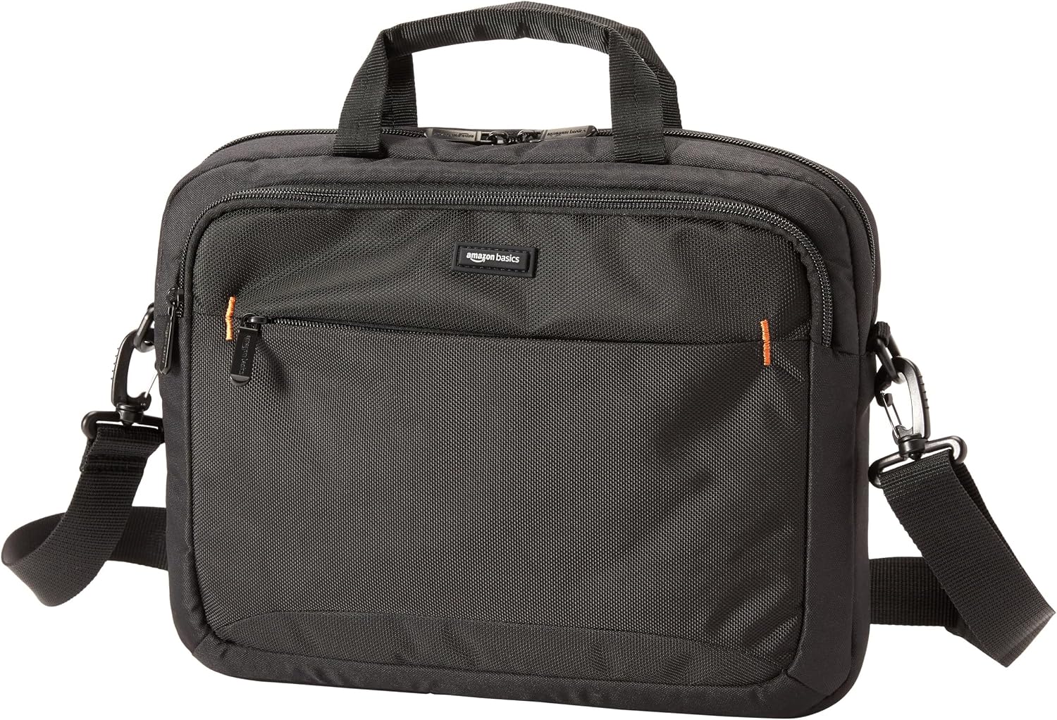 Detalle de Amazon Basics borsa compatta a tracolla per laptop fino a 14 pollici (35,6 cm) con tasche accessori
