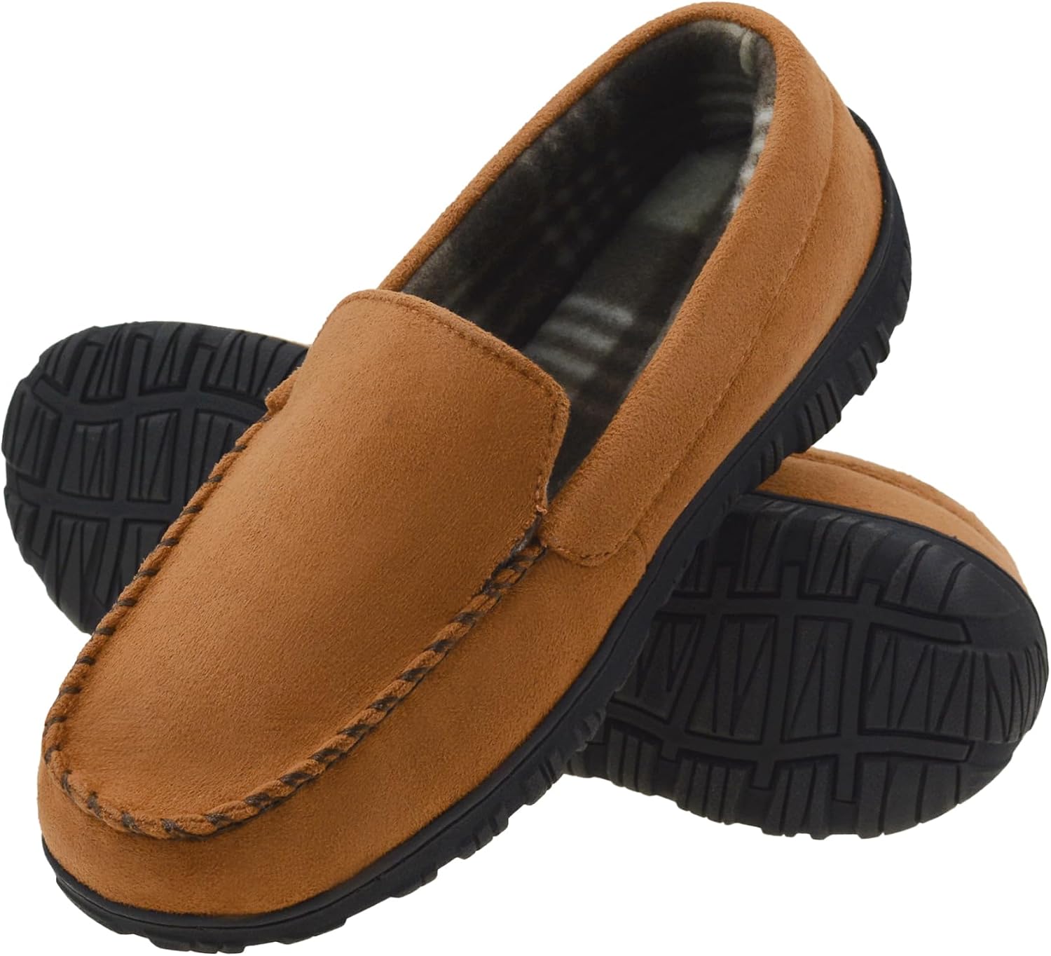Thumbnail 6 de Lulex Men's Moccasin Slippers, Sizes 8–14