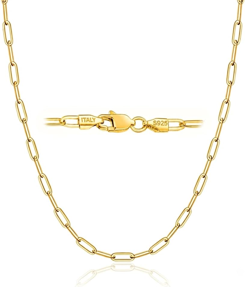 Detalle de Pekttal Chain Necklace, 925 Sterling Silver