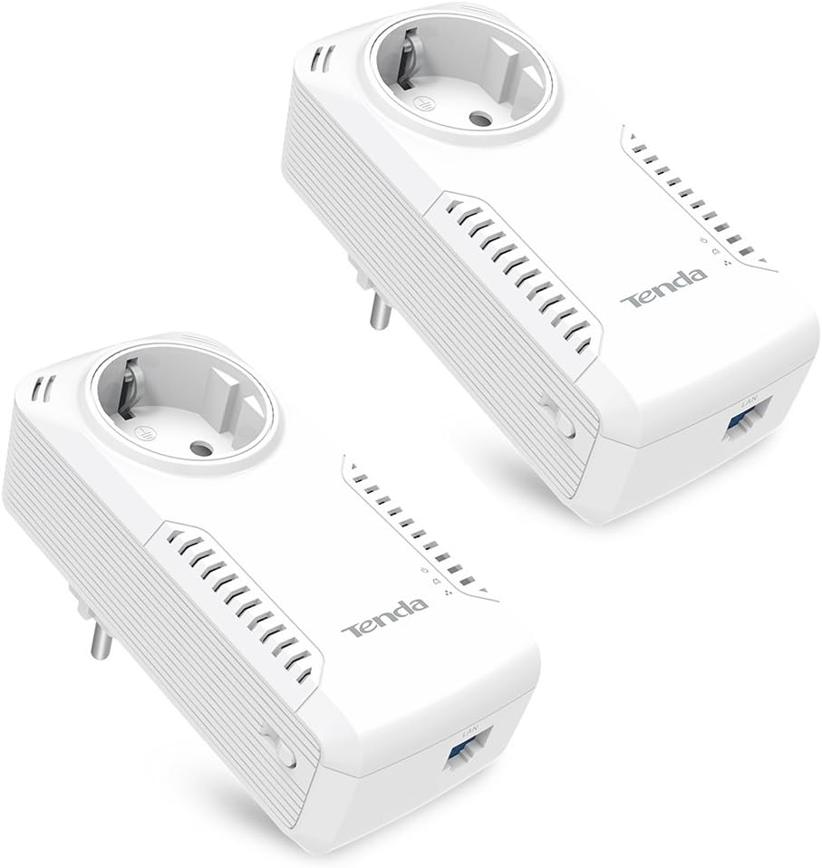 Detalle 2 de Tenda P200 Kit CPL AV200 Mbps