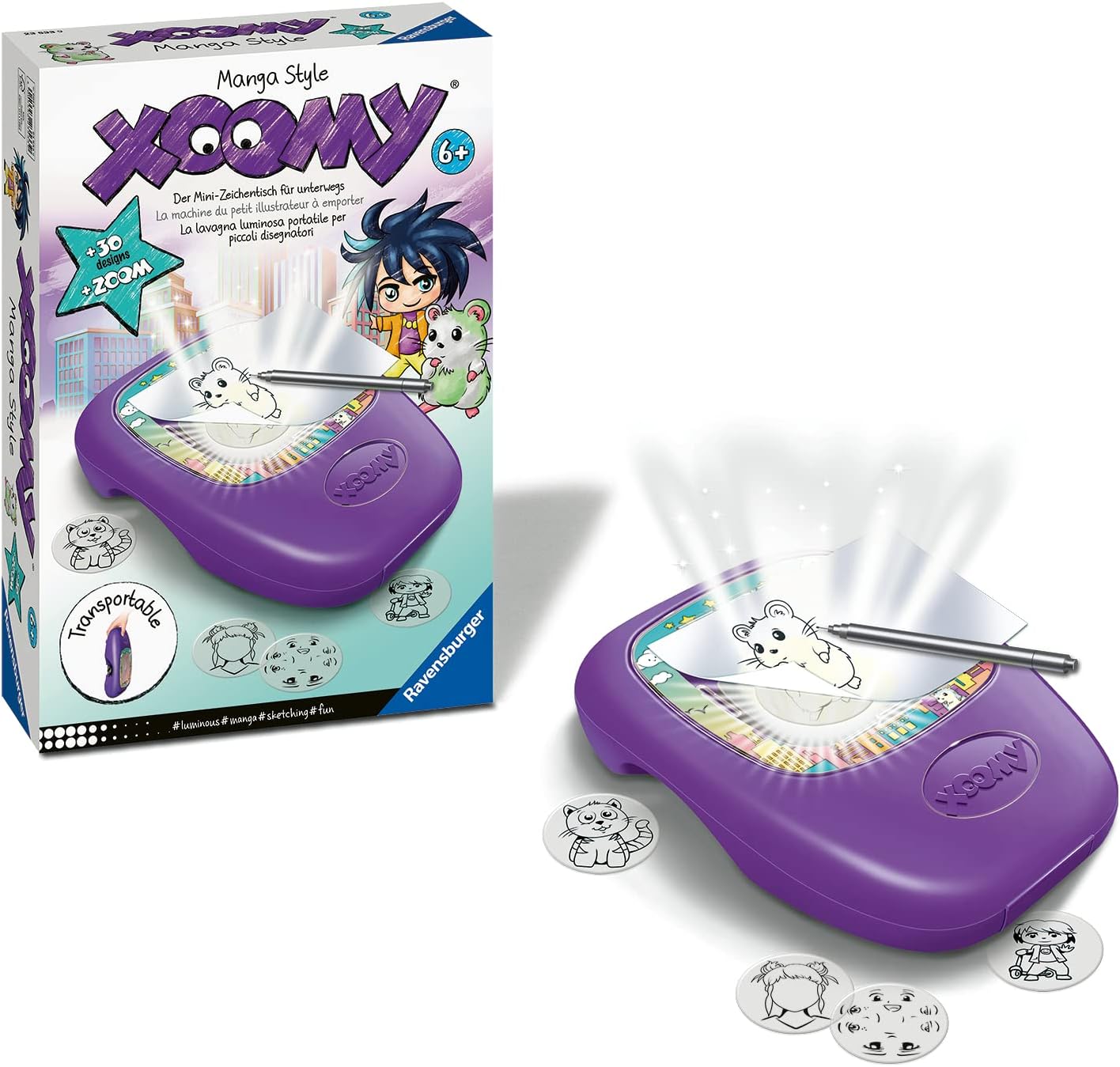 Detalle de Ravensburger XOOMY Midi disegno con proiettore 6+