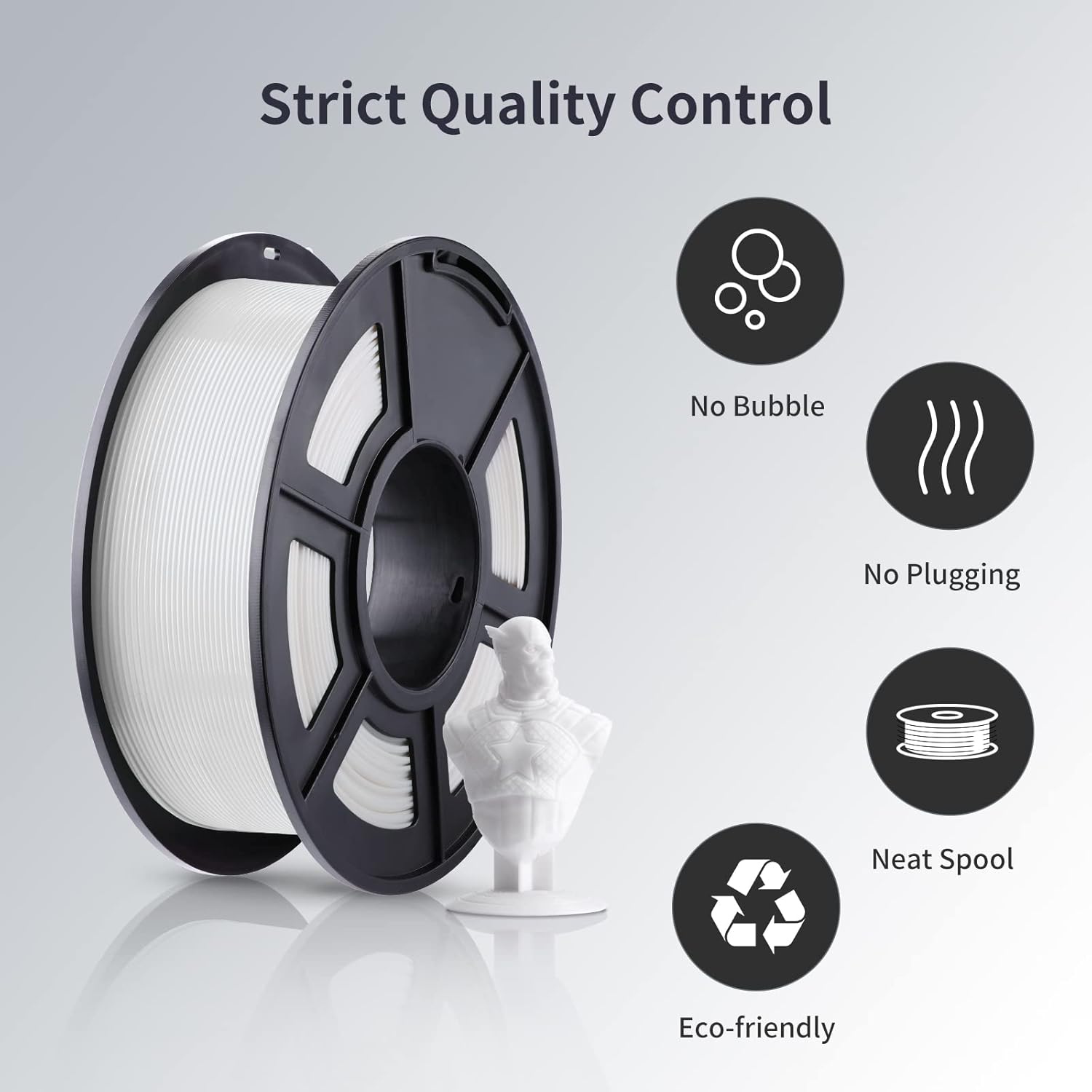 Thumbnail 4 de ANYCUBIC PLA Filament 1.75mm – 1kg Spool for 3D Printing