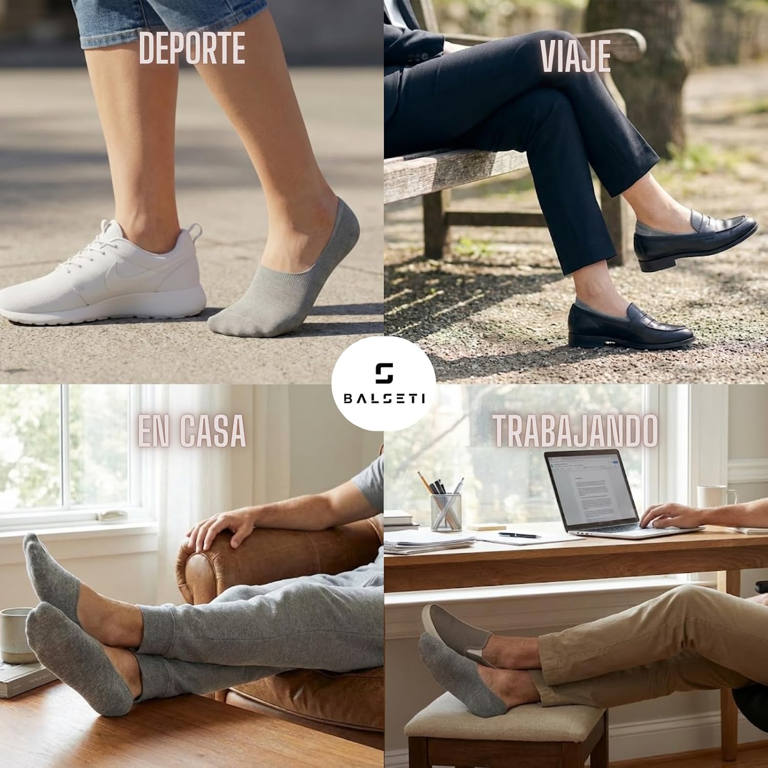 Detalle 2 de Balseti Pinkies Pack 6 pares 85% algodón