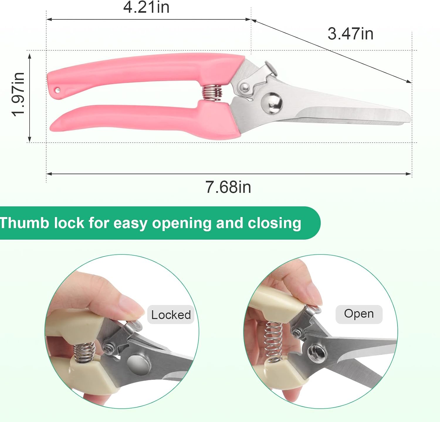 Thumbnail 2 de MEPEREZ Pruning Shears, 1-Inch Cut Capacity