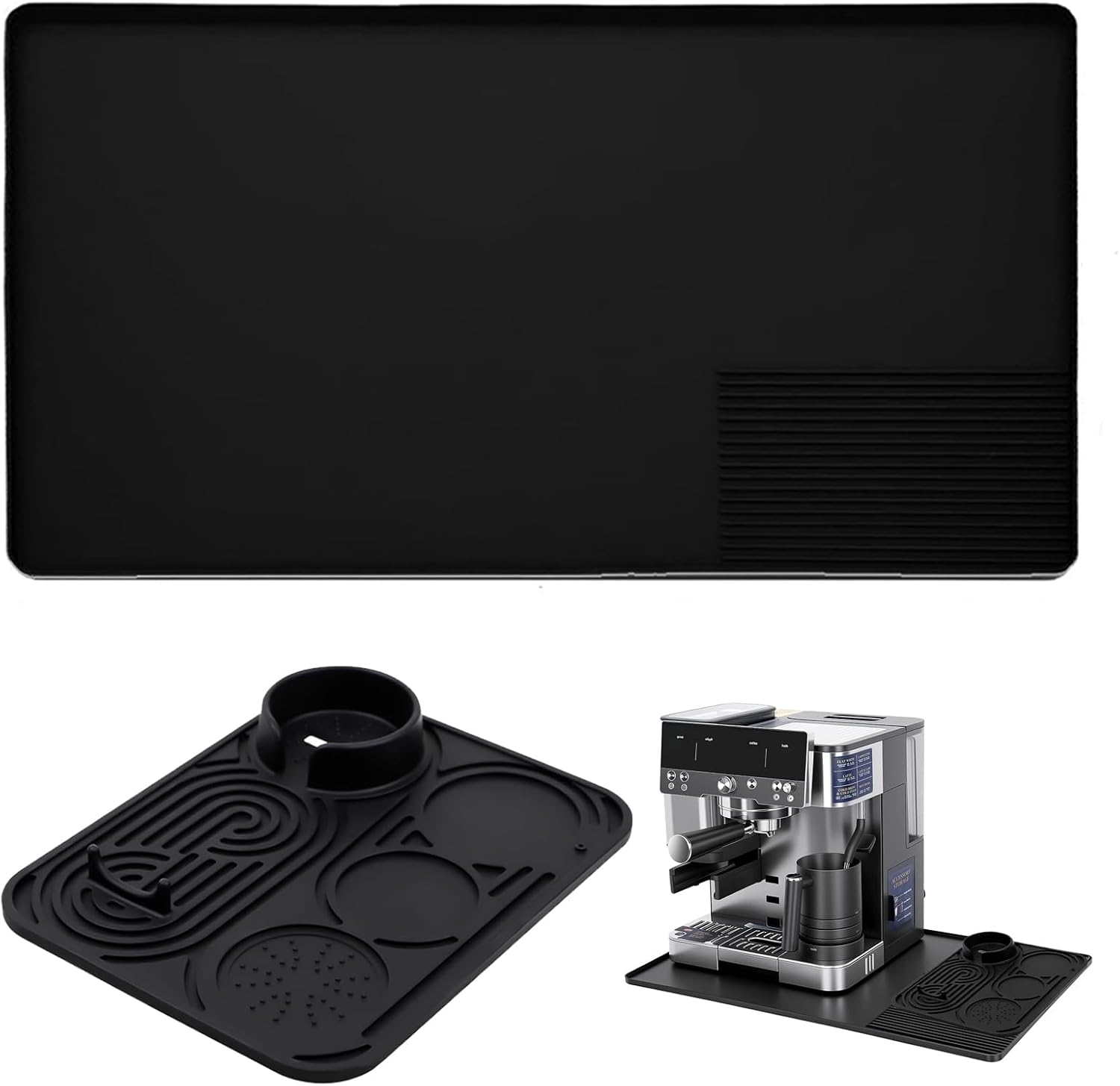 Detalle de HAIWILL Barista Matte für Ninja Luxe Cafe koffiemachinemat 60 x 40 cm