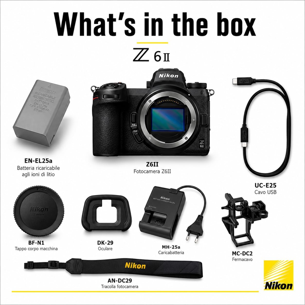 Thumbnail 6 de Nikon Z6 II Body: refinitura full-frame 24,5 MP per foto e video con AF Eye/Animali