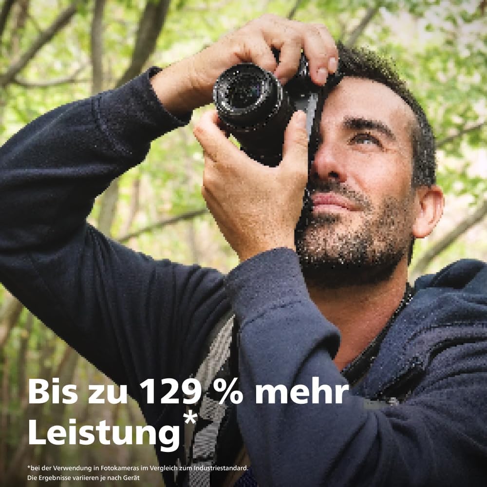 Detalle de Philips Ultra Alkali AA-/AAA-Kombipackung (40 Stück) – Vielseitige Power für Fernbedienungen, Spielzeug & mehr