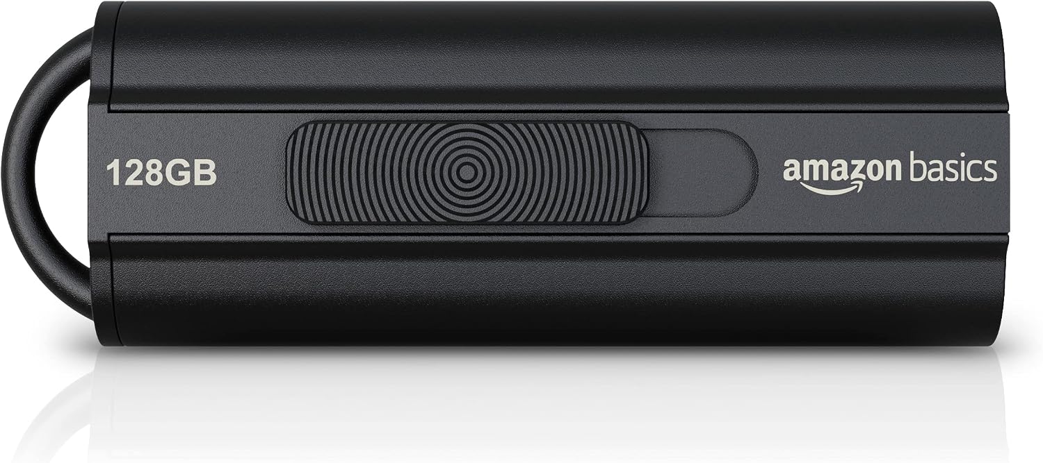Detalle de Amazon Basics - USB 3.1 Flash Drive 128 GB 🖖
