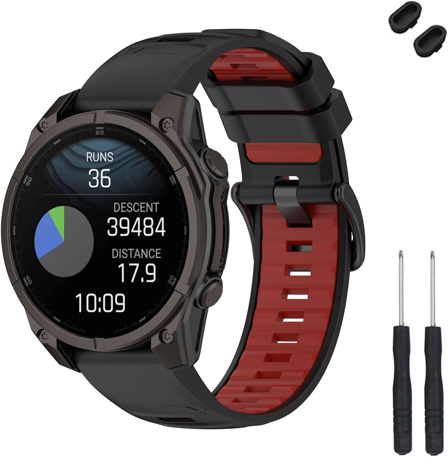 Detalle de TopPerfekt Strap for Garmin Fenix 8 51mm