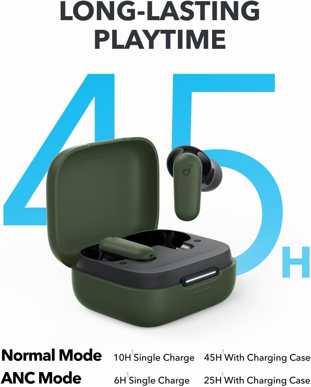 Thumbnail 3 de Soundcore P30i noise cancelling earbuds 45H