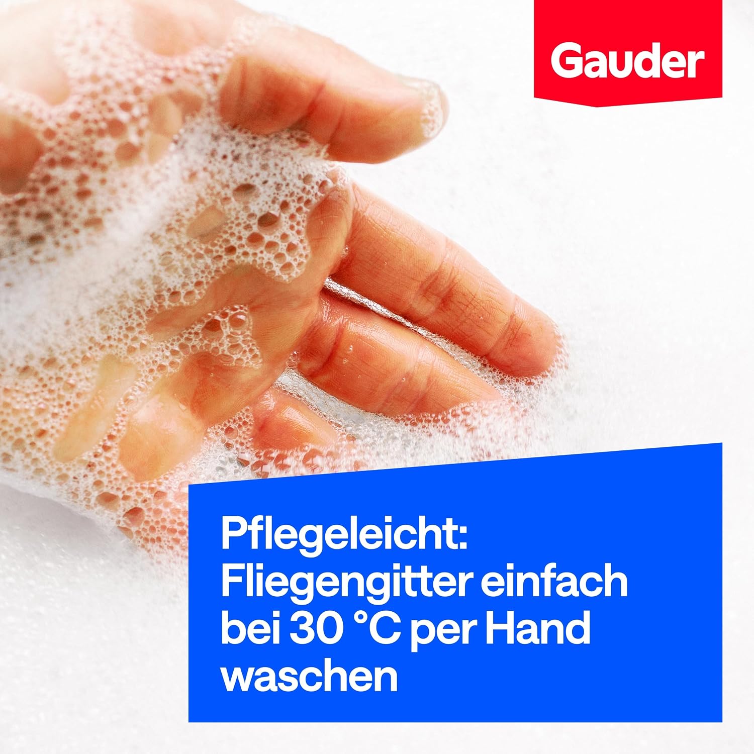 Thumbnail 6 de GAUDER Fliegengitter Fenster 130x150 cm – Insektenschutz ohne Bohren
