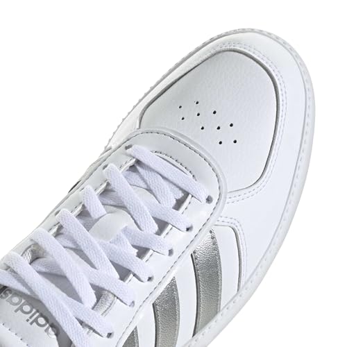 Thumbnail 3 de adidas Femme Breaknet Sleek Shoes : sobriété et confort en FTWR White/Silver Met./FTWR White