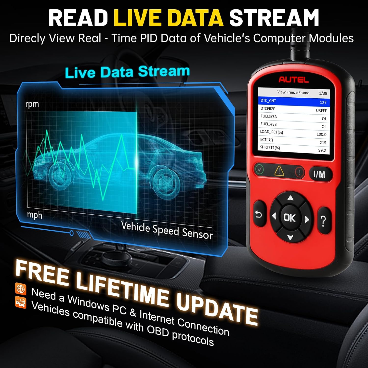 Thumbnail 6 de Autel AutoLink AL549 OBD2 Scanner with AutoVin