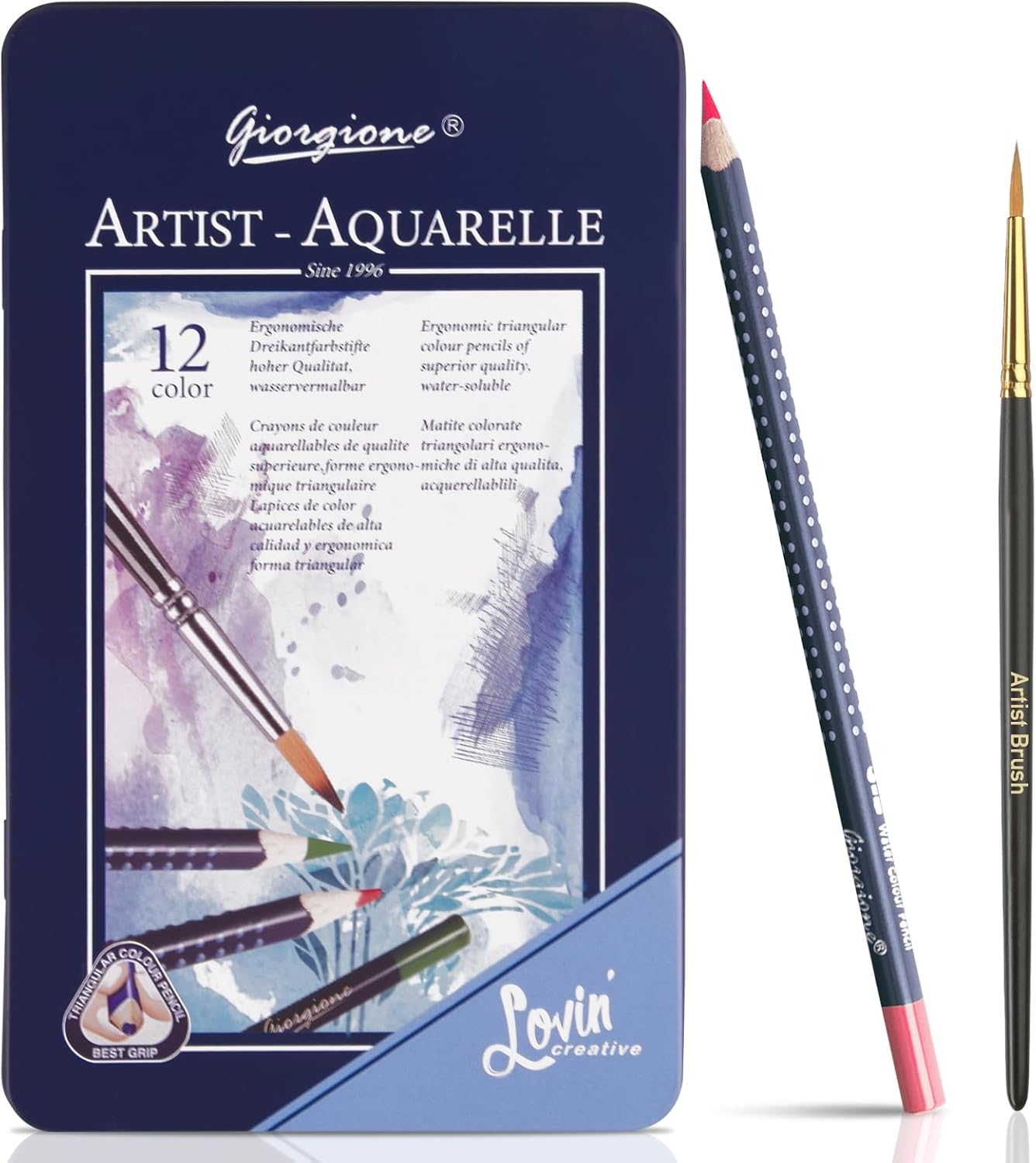 Thumbnail 6 de Surcotto 36 Watercolour Pencils set