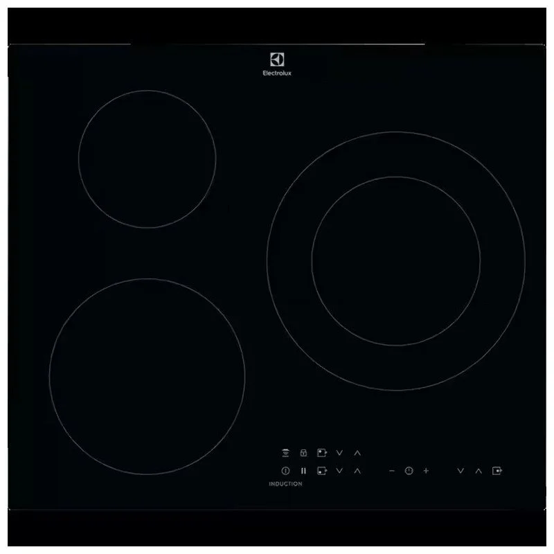 Detalle de Electrolux LIT60336CK: Placa de inducción de 3 zonas (60 cm) con PowerBoost y Hob2Hoodz