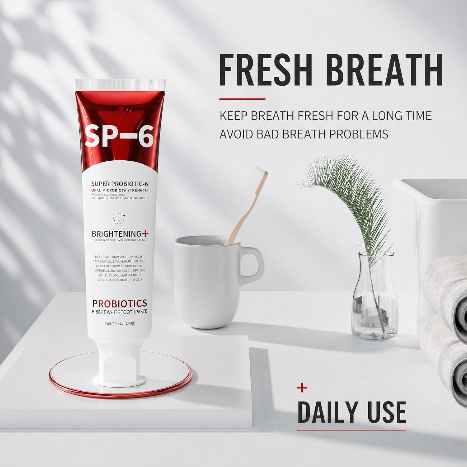 Detalle 2 de SP-6 Probiotic Toothpaste 4.9oz 🪥