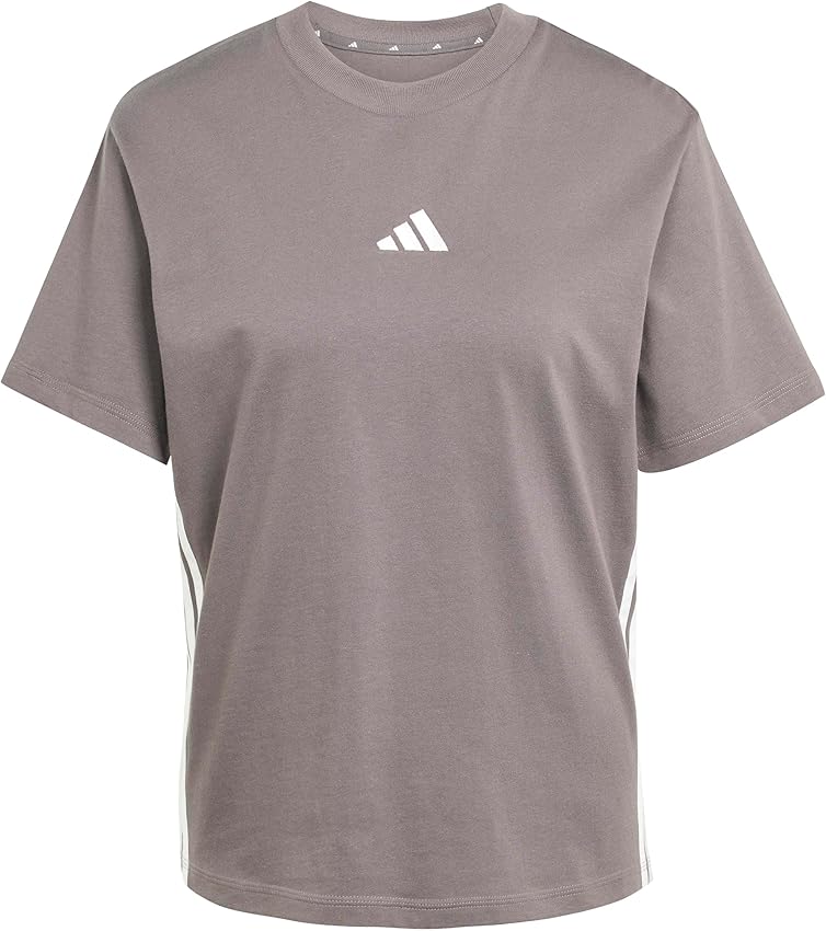 Thumbnail 4 de adidas Donna Essentials 3‑Stripes camiseta algodón M