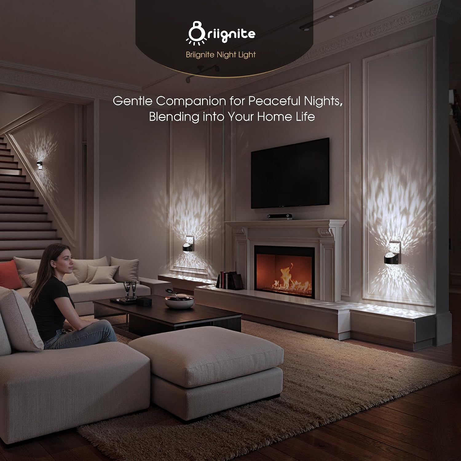 Thumbnail 6 de Briignite Plug-In Night Light, Plastic