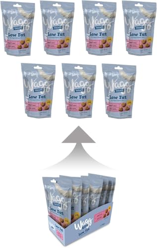 Detalle de Wagg Low Fat Lamb & Rice Dog Treats 125g (Pack of 7) – A practical training and snack option