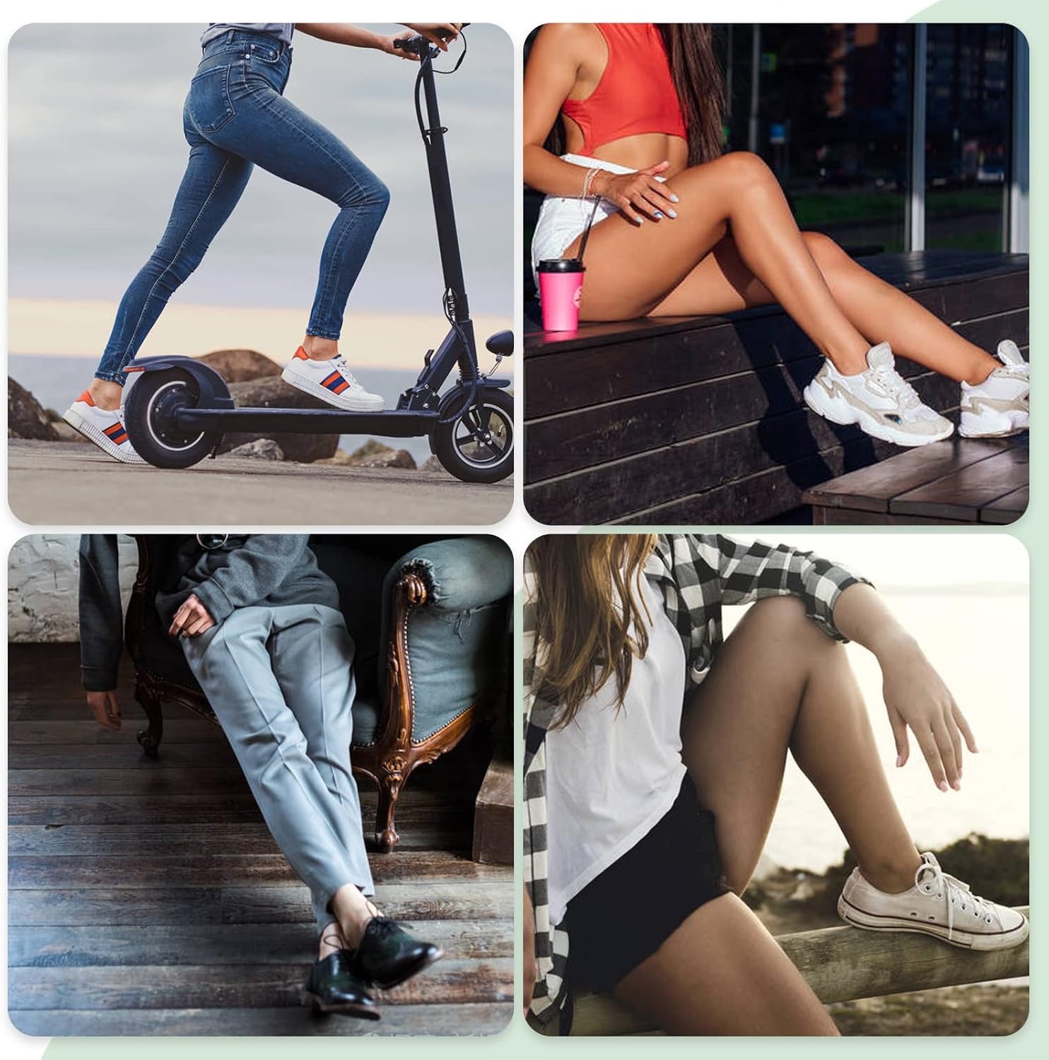 Detalle de Bamboo trainer socks No Show 72% bamboo