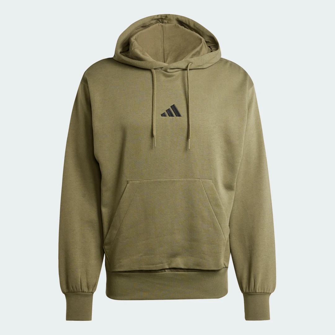 Detalle 2 de Sudadera de felpa con capucha Essentials Feelcozy de Adidas