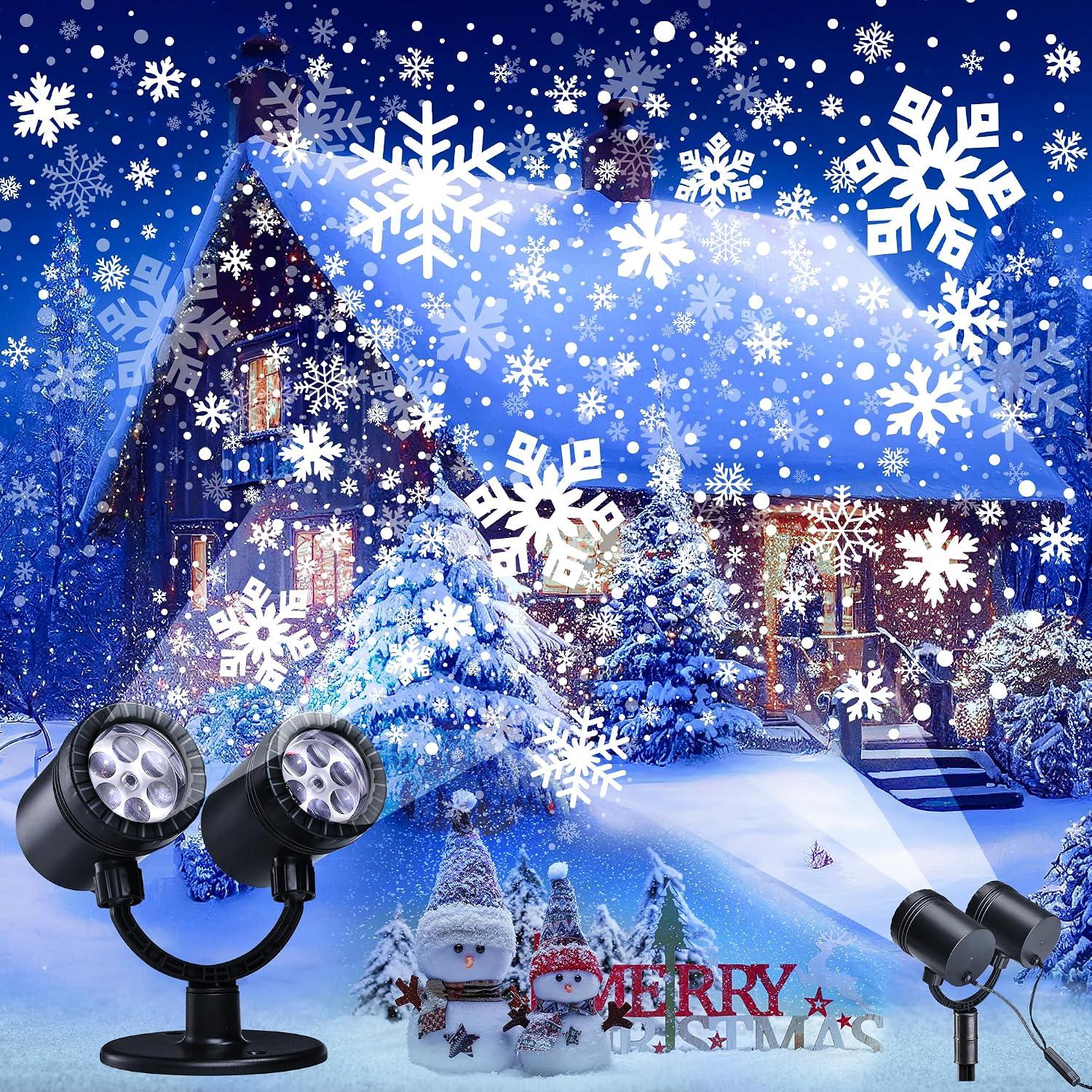 Detalle de Toodour Christmas Projector Lights, Double Head