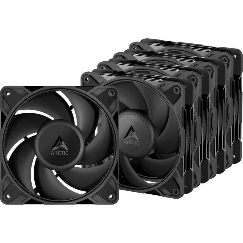 Detalle de Ventiladores Suplementarios Arctic P12 PRO PWM PST Low Noise 120mm (Pack 5)