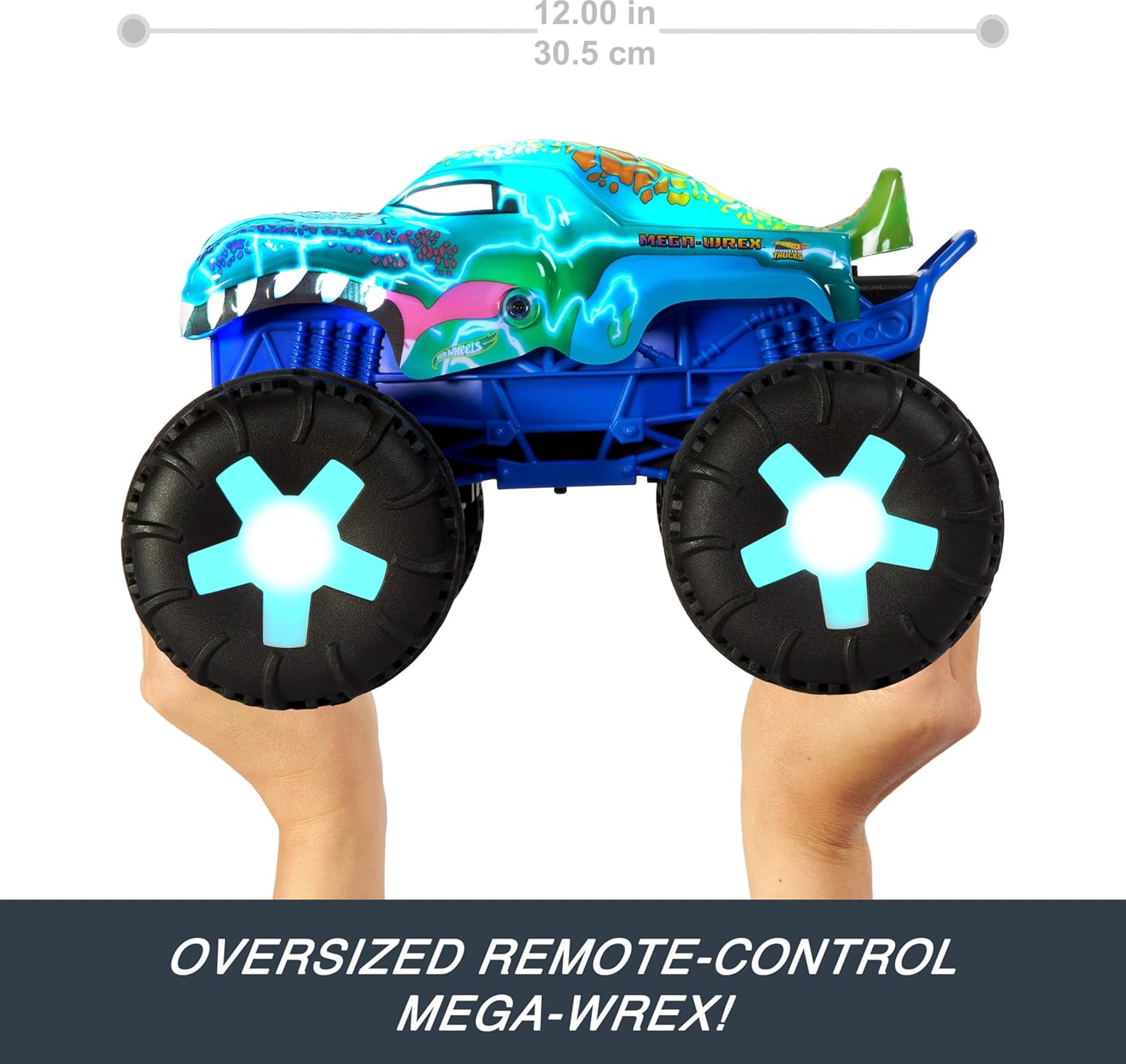 Detalle de Hot Wheels Mega-Wrex 1:15 RC Truck