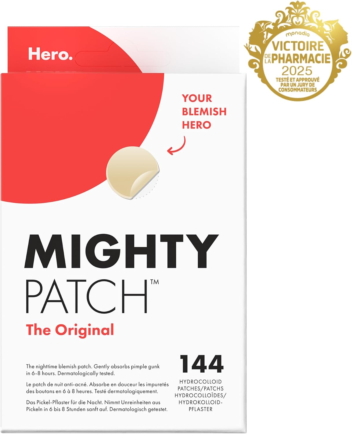 Detalle 2 de HERO COSMETICS Mighty Patch 144 🩹