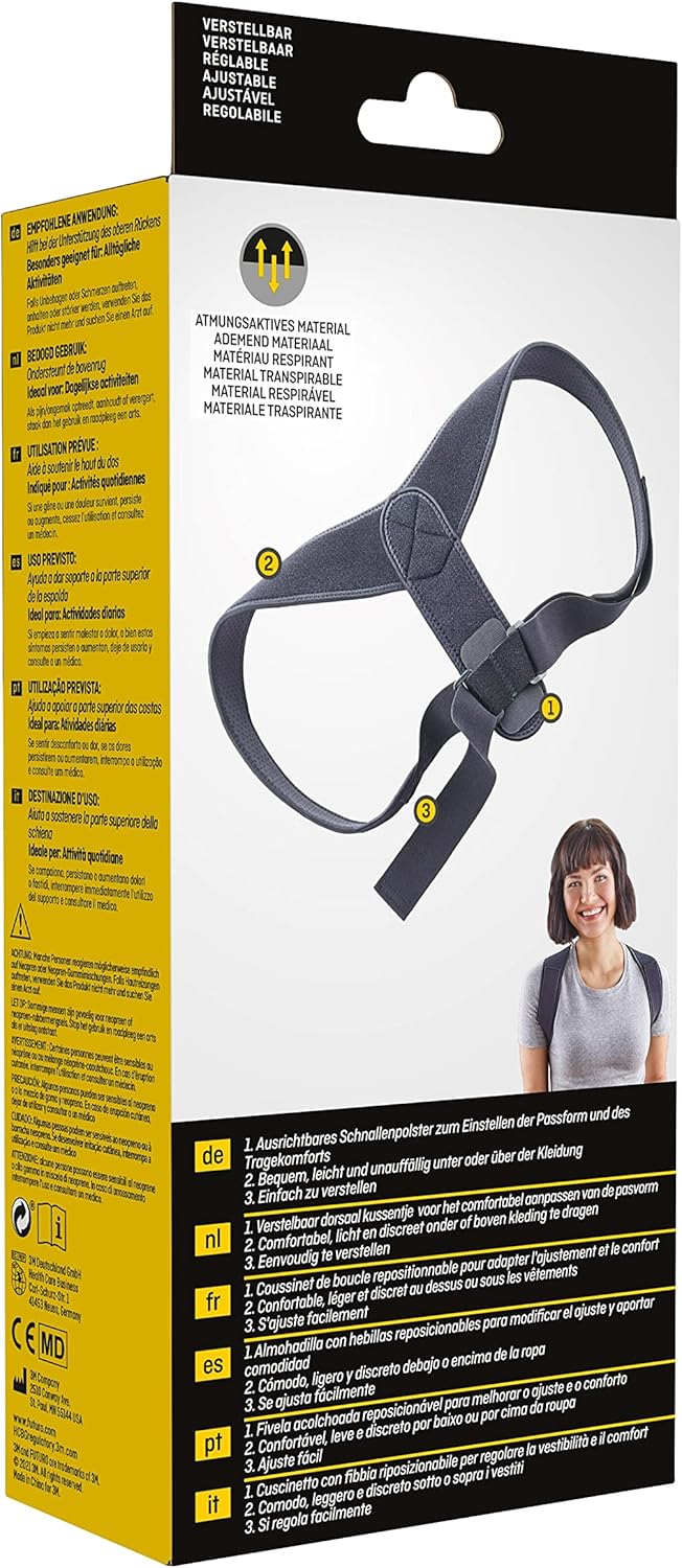 Detalle 2 de FUTURO Correttore posturale 46832 regolabile: supporto discreto per raddrizzare la schiena