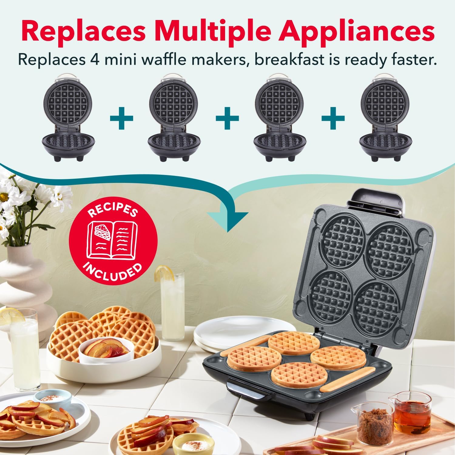 Detalle de DASH Dash Multi Mini Waffle Maker
