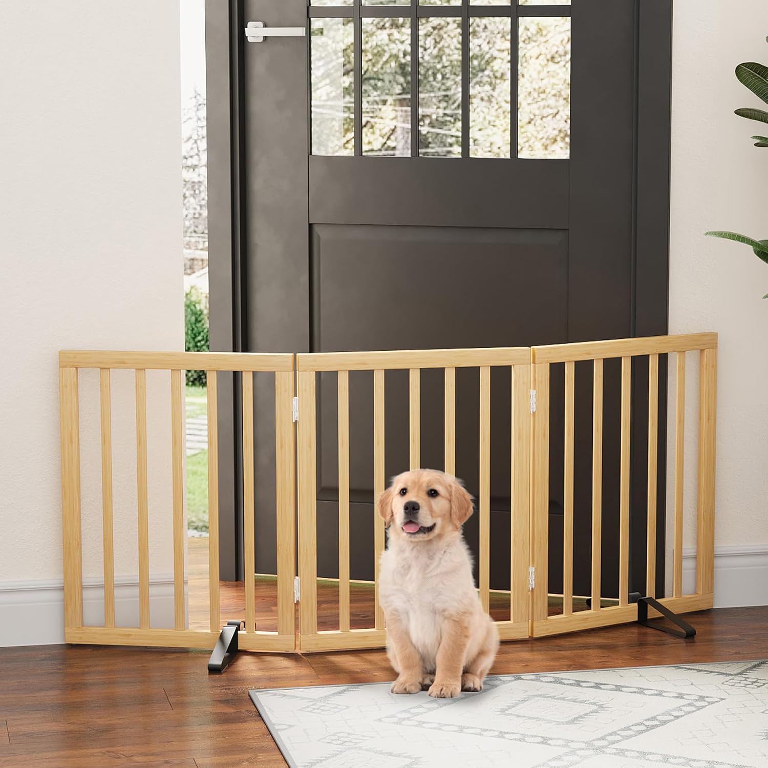 Detalle 2 de Freestanding Dog Gate, 3 Panels