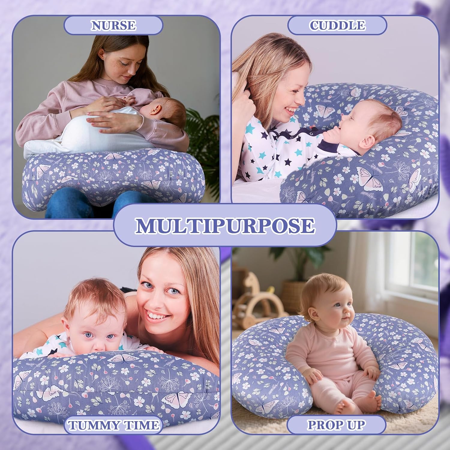 Thumbnail 2 de LLCJYYCY NP002 Nursing Pillow, C-Shape with Removable Cotton Cover