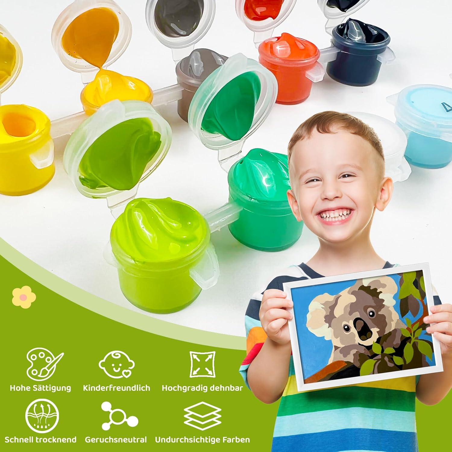 Thumbnail 5 de Zimrobin Malen Nach Zahlen – 13×18 cm Kinderset