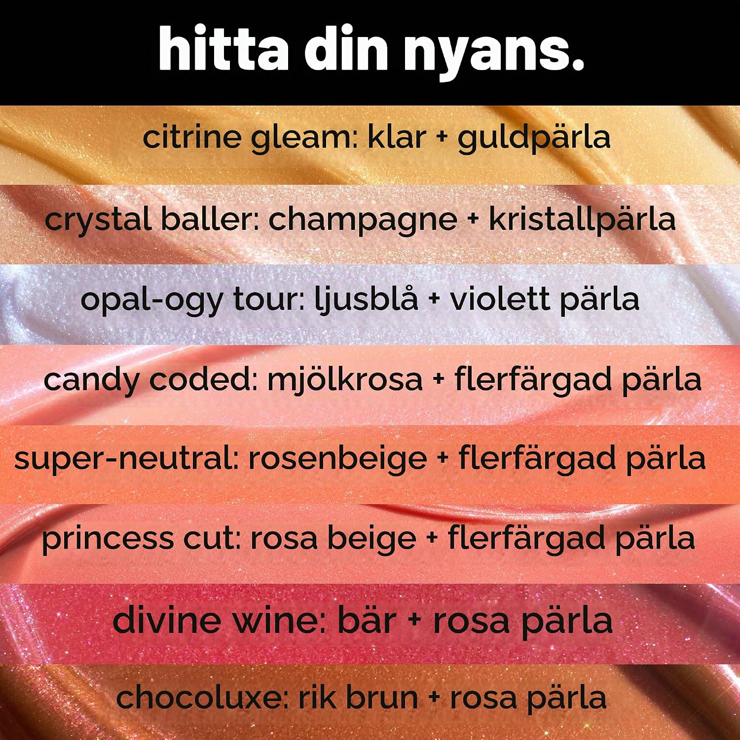 Detalle de e.l.f. Glow Reviver Lip Oil Glimmer – högblank läppolja i Opal-ogy Tour