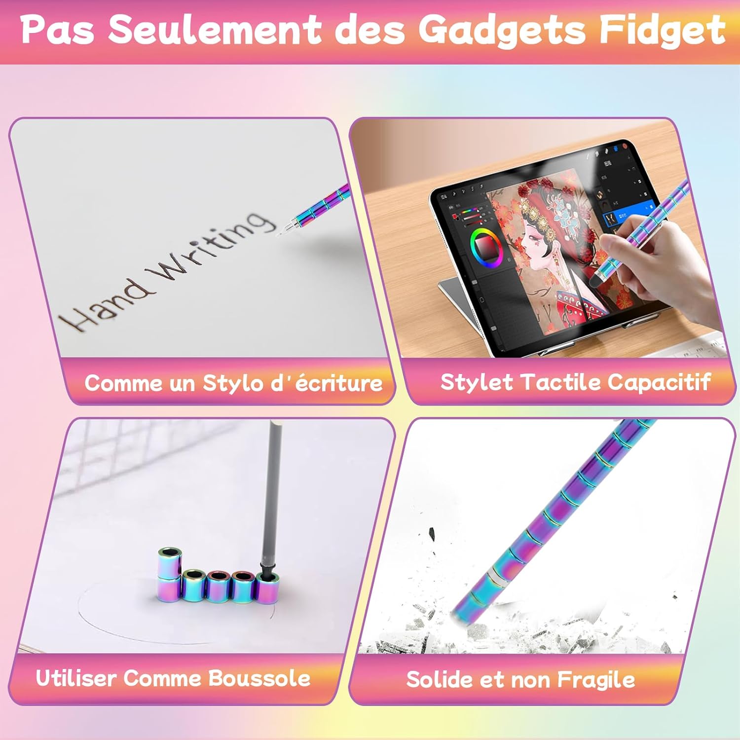 Thumbnail 4 de Stylos anti-stress amusants CDDFUNGO pour adolescentes