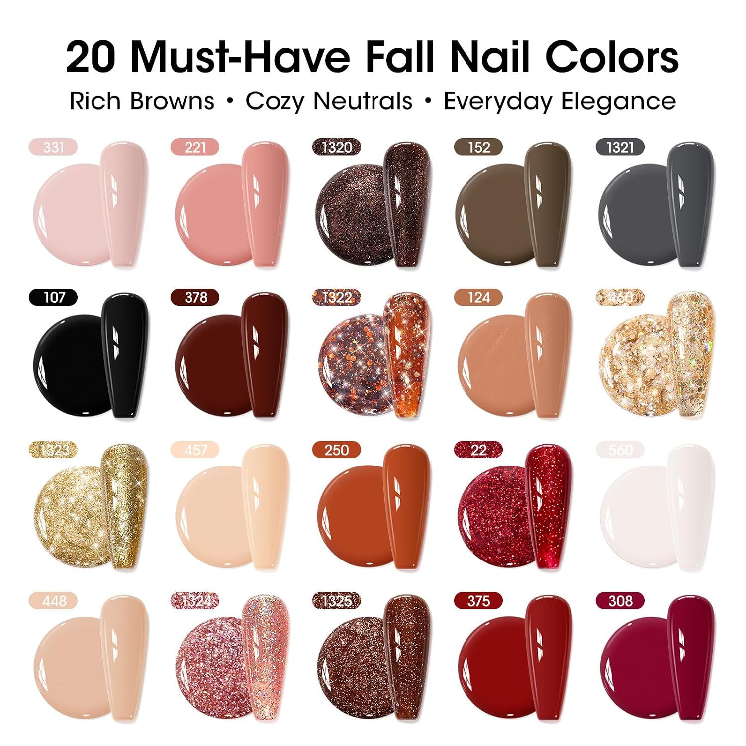 Detalle 2 de GELLEN Gel Nail Polish Set 24-Piece