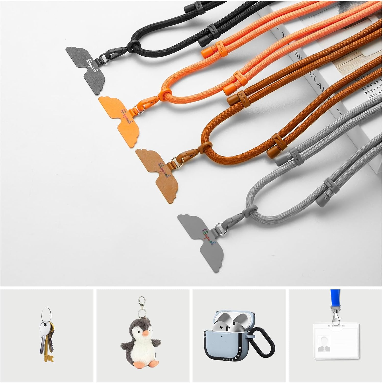Thumbnail 6 de GOODAYY Mobile Phone Lanyard: Adjustable Crossbody Phone Strap (7mm)