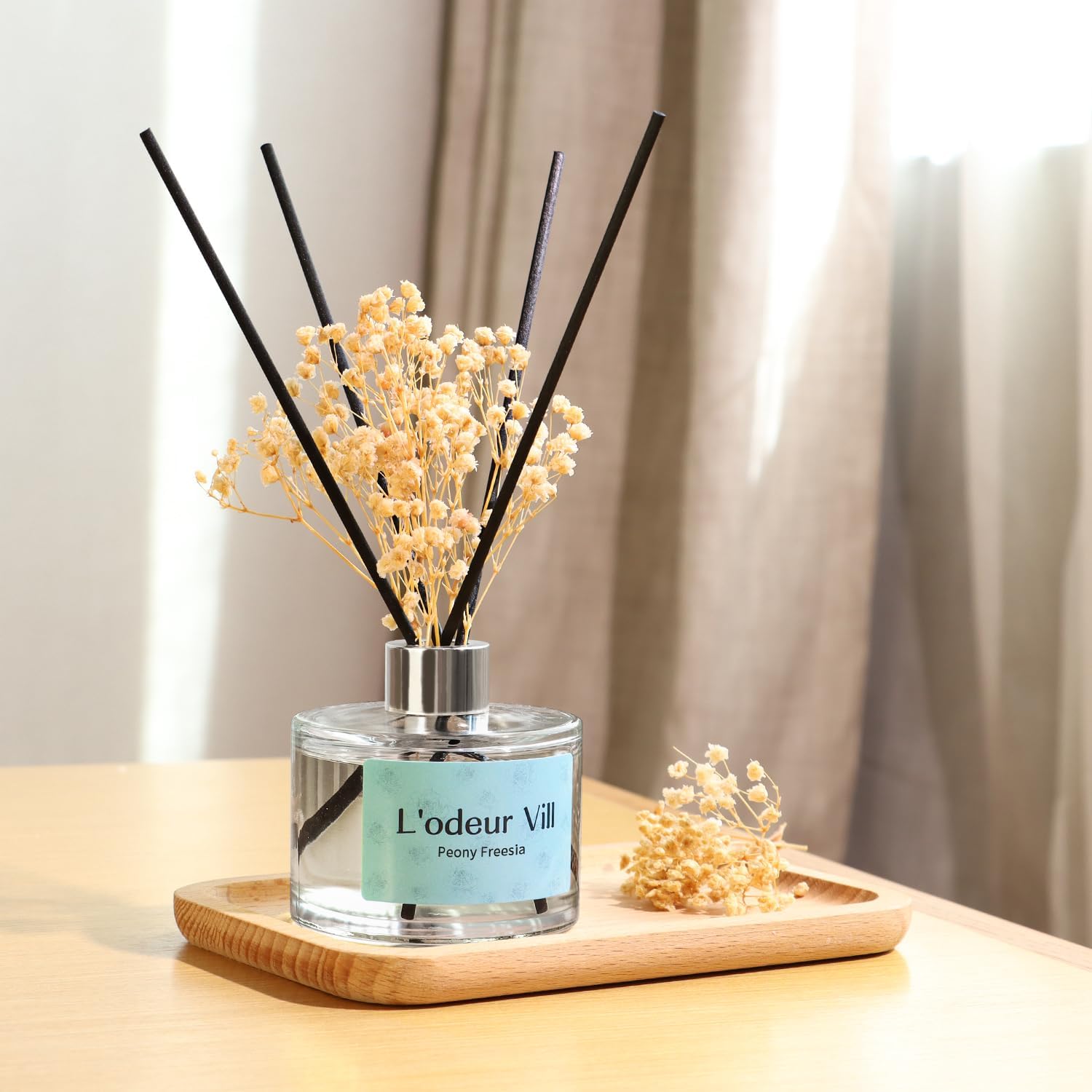 Detalle 2 de L'odeur Vill Difusor 200ml con Flores secas