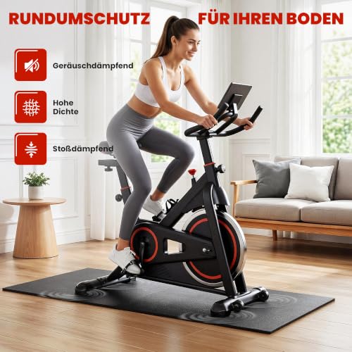 Detalle de THAILE Bodenschutzmatte 180 × 75 cm aus hochdichtem PVC, rutschfest