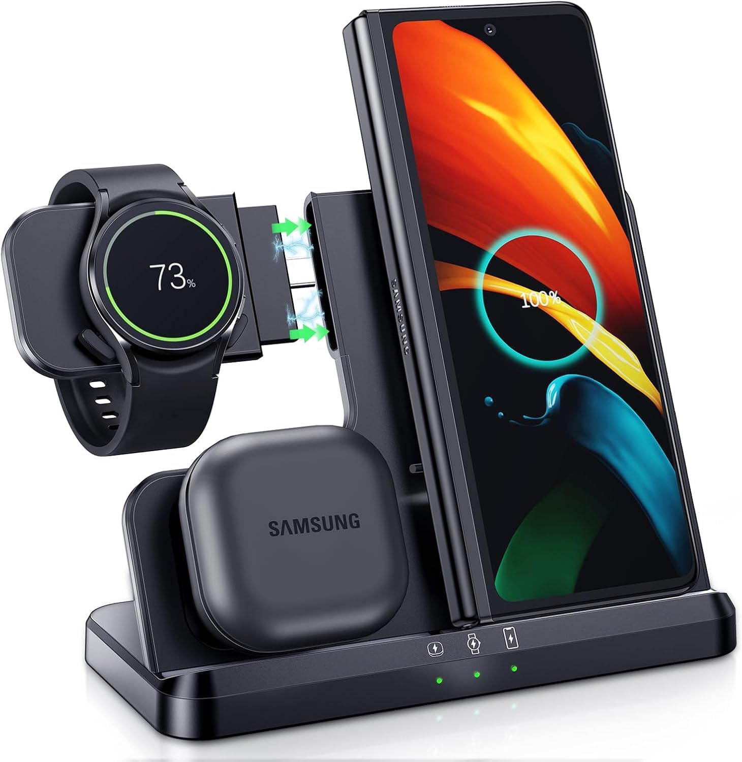 Detalle de LK Wireless Charger 3‑in‑1 for Samsung