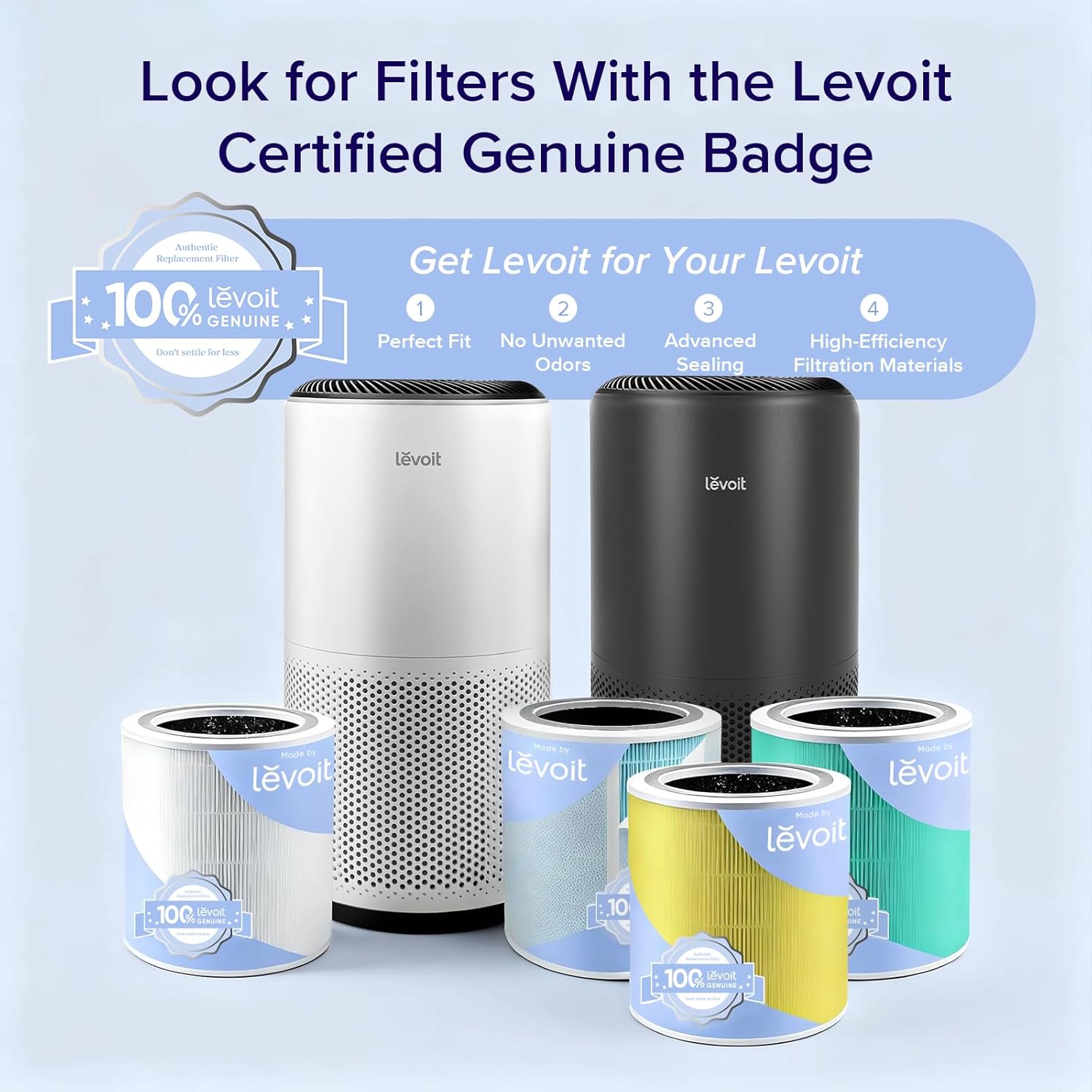 Thumbnail 4 de Levoit Air Purifier for Large Rooms ⚡