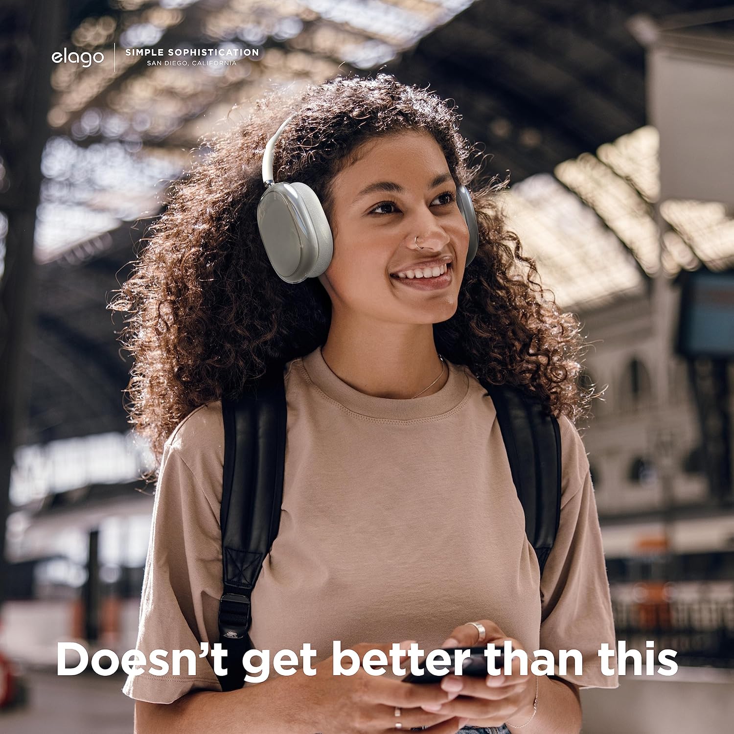 Thumbnail 2 de elago coque transparente anti-chocs pour AirPods Max (et AirPods Max 2) — étui clair de protection