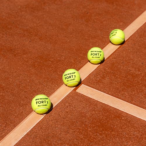 Thumbnail 8 de Dunlop Pallina da tennis Fort All Court TS: 2x4 palline per sabbia, erba e campo duro
