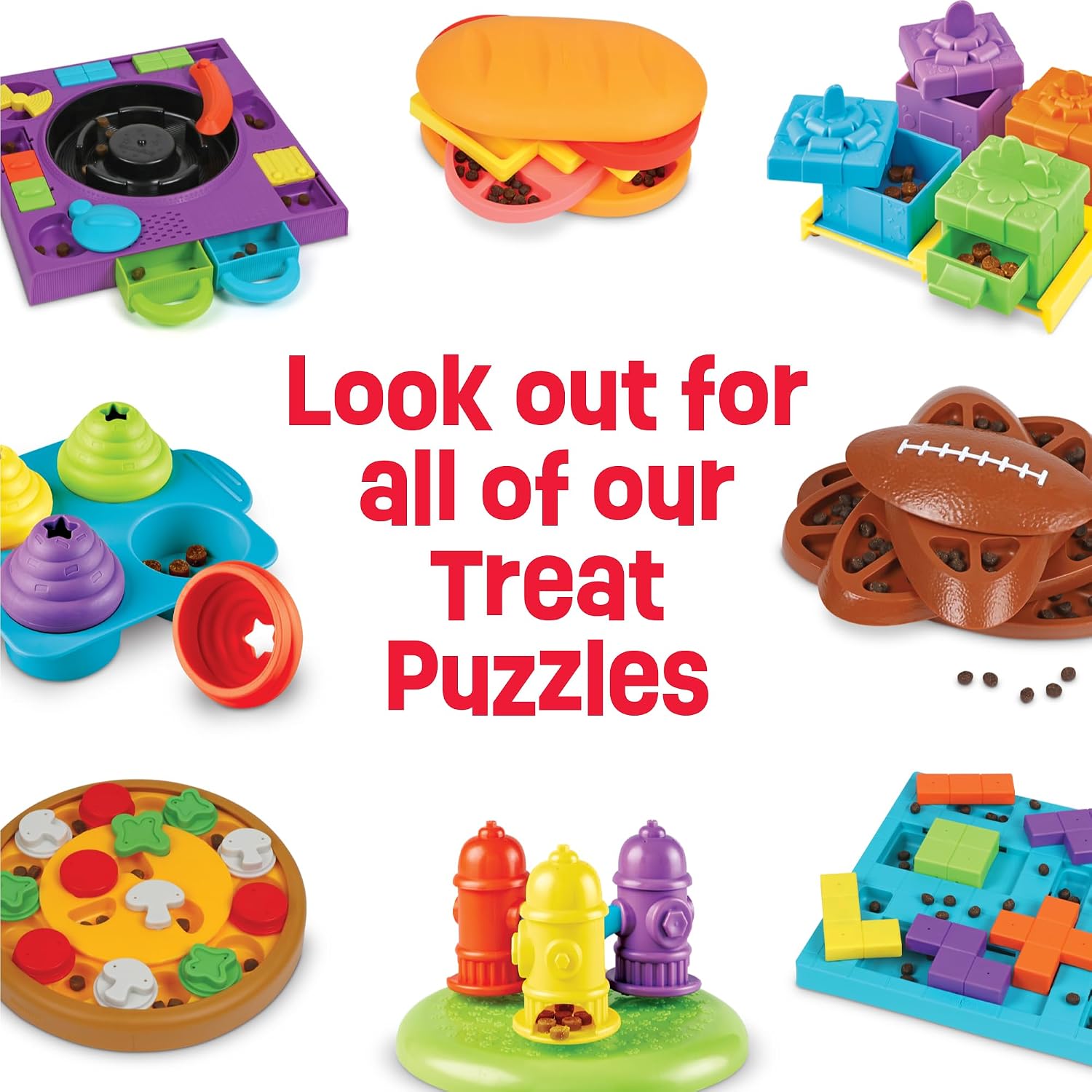 Thumbnail 6 de Brightkins DJ Doggo Puzzle Feeder: 2-in-1 Slow Feeding Bowl & Interactive Toy