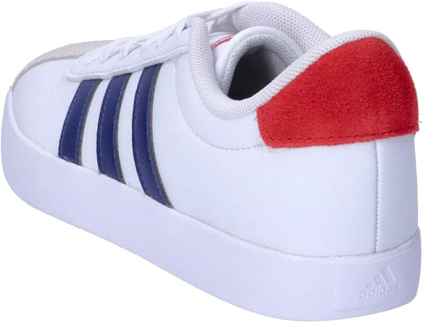 Thumbnail 3 de adidas VL Court Niños - Zapatillas blancas y azules