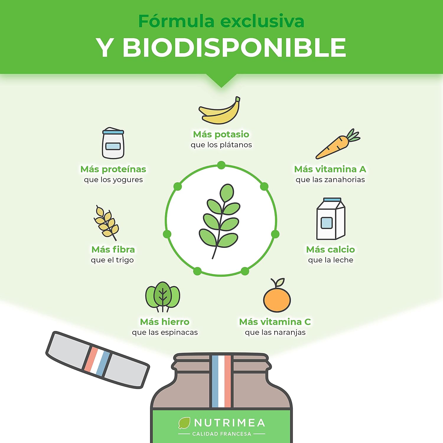 Thumbnail 3 de Moringa Oleifera Bio 120 Cápsulas