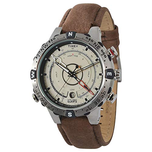 Detalle 2 de Timex Intelligent Quartz Tide-Temp-Compass T2N721: Reloj de 45 mm para hombre